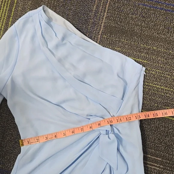 Michael Costello x REVOLVE-'Sunny' Mini Dress in Blue-Size Small - Picture 17 of 17